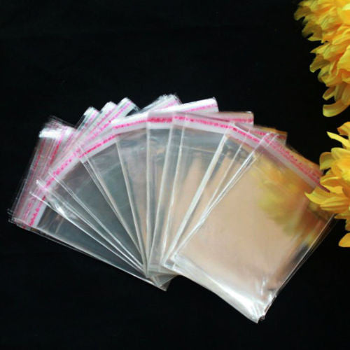 Clear_Envelopes_6x9c.jpg Clear Envelopes 6"x9" 100qty Self Sealing Bags - Image 1