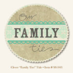 My Mind's Eye So Sophie CLEVER DieCut Titles