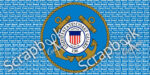 Coast Guard 3pc Mini Kit 12"X12" Scrapbook Customs 9pc - Image 5