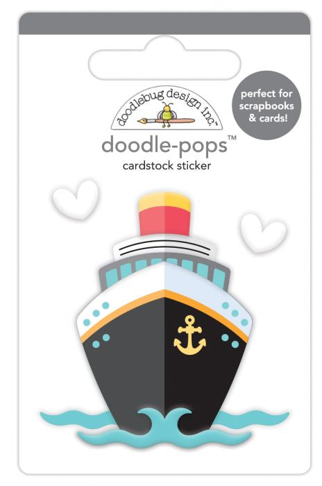 D0A83133-8467-4B57-8C04-1223229D4879.jpg Doodlebug Doodle-Pops BON VOYAGE 3-D Stickers - Image 1
