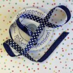 Creative 1/2" POLKA DOT RIBBON Trim 1 yard yd - Image 3