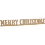 Kaisercraft MERRY CHRISTMAS Standing Word Wood DIY