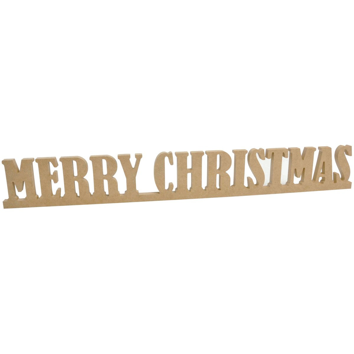 D156E7B1-34E5-400F-BD0F-A4D8E598211C.jpg Kaisercraft MERRY CHRISTMAS Standing Word Wood DIY - Image 1
