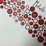 Retro Arc REBELS Custom 12"x12" UNLV Scrapbook Paper