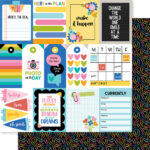 Bella Blvd DOCUMENTED 12"X12" Scrapbook Paper - Image 7