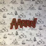 AARRR! Pirate Diecut 3D Scrapbook Die Cut Embellishment