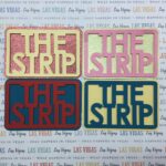 THE STRIP Las Vegas 3D Die Cut Title