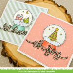 Lawn Fawn SNOW GLOBE SCENES Stamp & Die Set - Image 5
