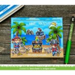 Lawn Cuts STITCHED SIMPLE WAVY BORDERS Custom Craft Dies 3 pc. - Image 3