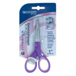 Westcott Titanium Non Stick VIOLET Scissors 5”