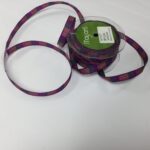 May Arts 3/8" GLITTERED SQUARES Ribbon Trim 1 yard yd - Image 4