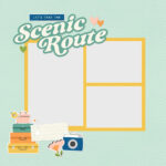 Simple Stories HAPPY TRAVELS PAGE PIECES 21pc - Image 3