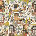 49 and Market Academia YOU DID IT 12"X12" Scrapbook Paper - Image 3