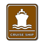 CRUISE SHIP SIGN Laser DieCut Travel Embellishment