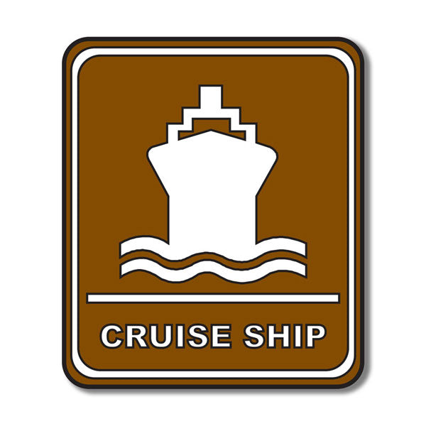 D3A9B4B6-4535-4C57-967C-8700848250C1.jpg CRUISE SHIP SIGN Laser DieCut Travel Embellishment - Image 1