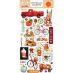 Carta Bella 6"X12" WELCOME AUTUMN Chipboard Accents