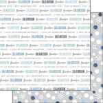 Scrapbook Customs FAMILY PRIDE 12"X12" Scrapbook Paper - Image 16
