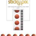Paper House BASKETBALL Washi Tape 2 Rolls