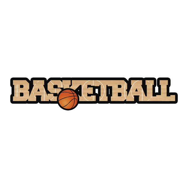 D529B014-0FCE-4F25-A19E-90C0E0E5FFCD.jpeg Scrapbook Customs BASKETBALL DIMENSIONAL WORD 1pc - Image 1
