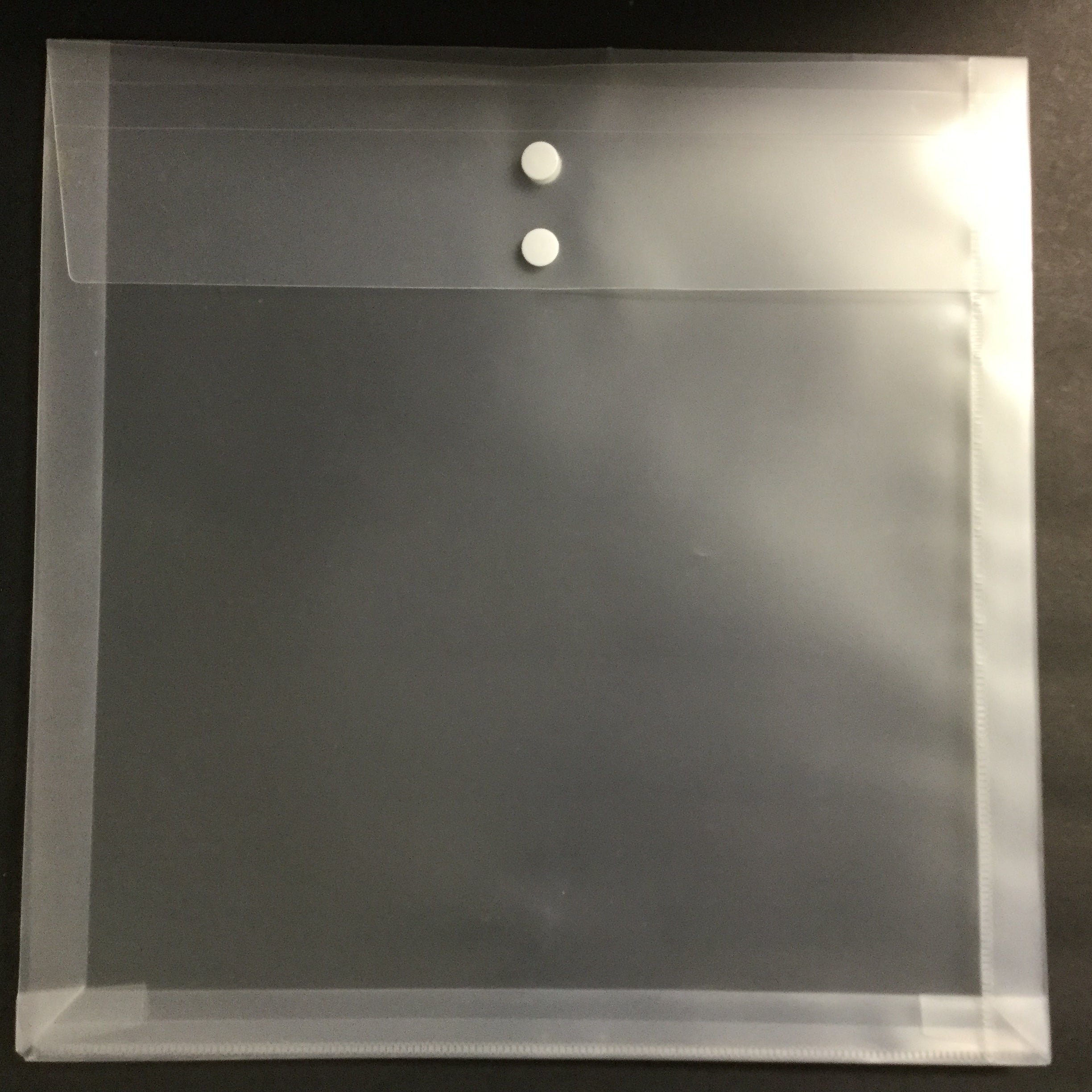 D5698510-0652-46C4-82F2-71D69ABAD566.jpg Clear Expanding STORAGE POUCH 12x12” - Image 1