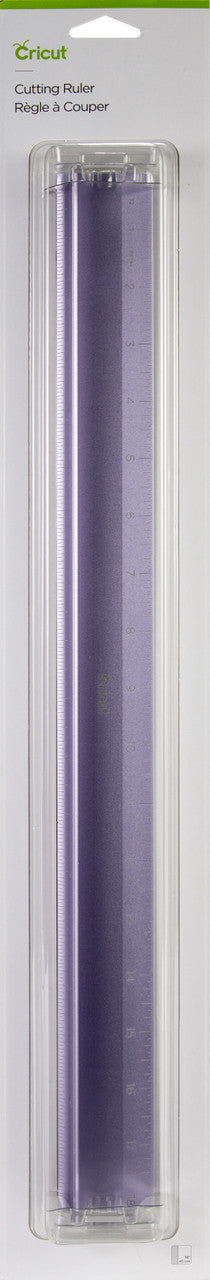 D5898265-248A-480E-A0DA-40711DE79B45.jpg Cricut CUTTING RULER LILAC 18” 45cm - Image 1