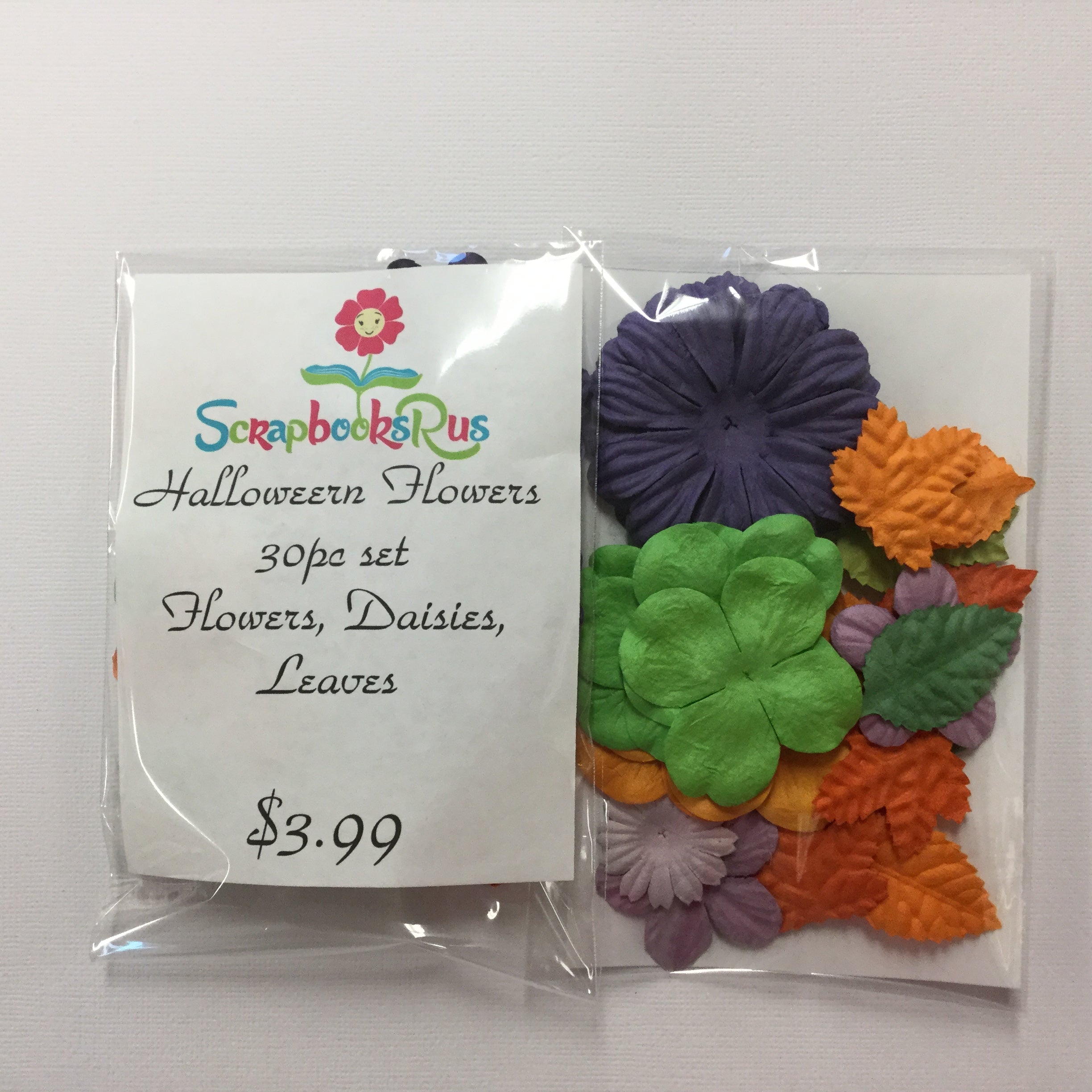 D5953E7B-64D7-4AE6-923F-48977CB748A4.jpg Halloween Flowers & Leaves 30pc Set - Image 1