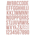 Simple Stories ColorVibe BOHO Alpha Sticker Book - Image 10