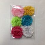 Ribbon Flowers 6pc Set - Image 8