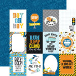Echo Park LITTLE BUILDER 12"X12" Scrapbook Collection Kit - Image 2