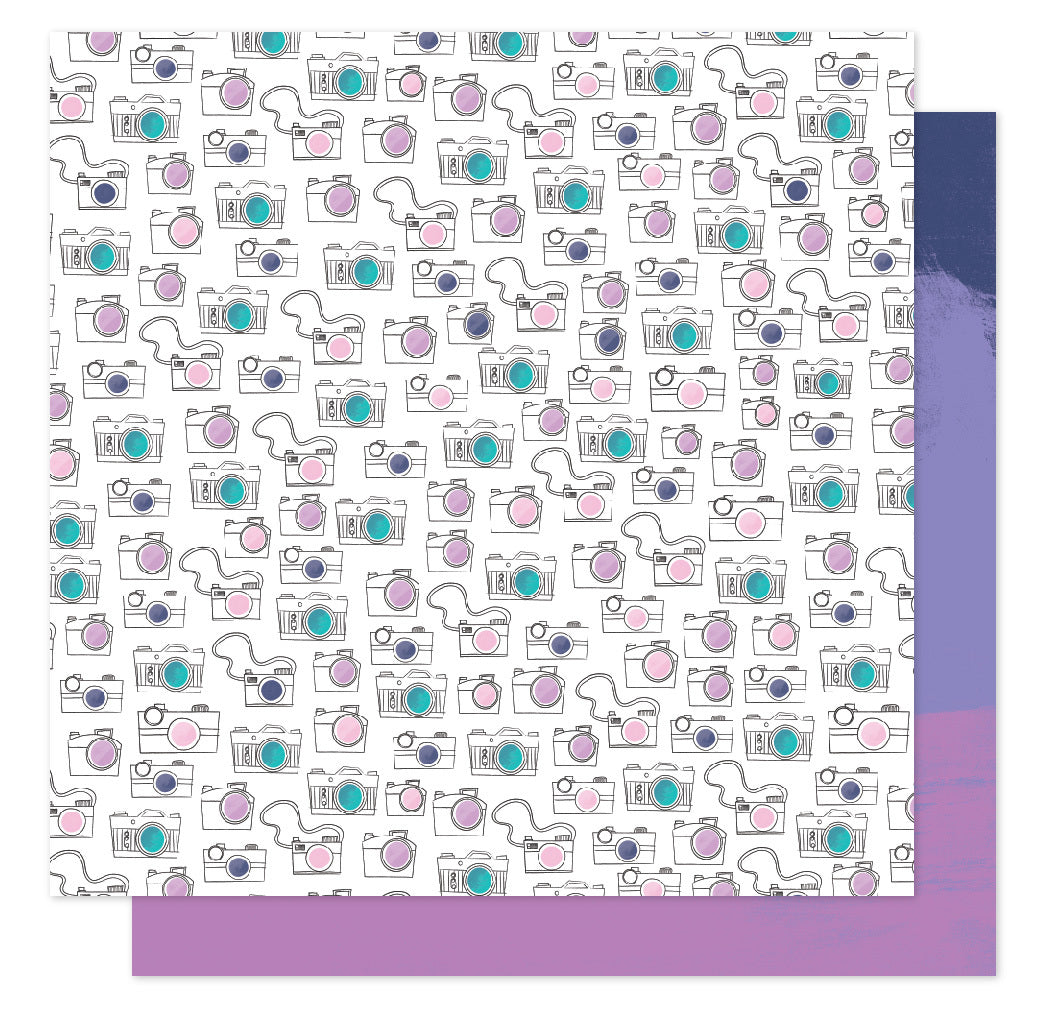 D66CEAA7-8D13-4C4A-AE22-EF355B019133.jpeg Shimelle Sparkle City NON-STOP SNAPSHOT 12"X12" Paper - Image 1