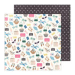Bea Valint SMILES FOR MILES 12”X12” Scrapbook Paper - Image 3