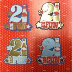 21 and Fun Beer 3D Scrapbook Die Cut Embellishment - Image 2