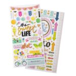 THICKERS Vicki Boutin Sweet Rush THE SWEET LIFE Foil Chipboard Stickers 107pc - Image 3