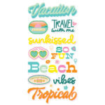 Simple Stories JUST BEACHY Foam Stickers 33pc - Image 3