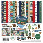 Carta Bella 12"x12" OUTDOOR ADVENTURES 13pc COLLECTION KIT