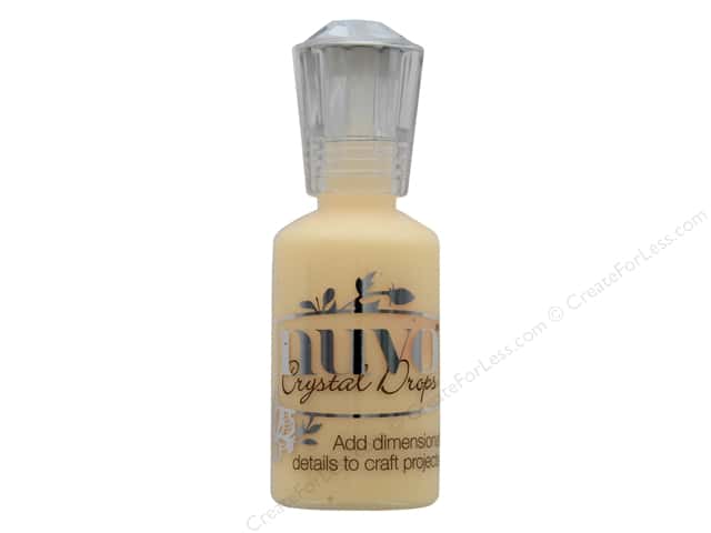 D940529F-3E61-493A-A9B5-77B1A83E066B.jpeg Nuvo Crystal Drops BUTTERMILK 3D Enamel Dots Gloss 1oz - Image 1
