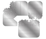Gemini LACE 3D Concertina Boarder Set Metal Cutting Dies 3pc - Image 2