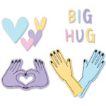 Sizzix BIG HUGS Framelits With Stamps 10pc - Image 4