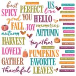 49 and Market ArtOptions SPICE CHIPBOARD WORD Set 49pc - Image 2