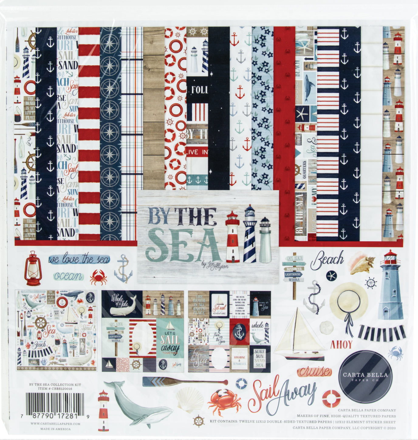 DA877FC8-4B98-43B5-B444-0418FA0DB90E.jpg Carta Bella BY THE SEA COLLECTION KIT 12"x12" 13pc - Image 1