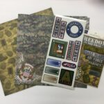 Karen Foster AMERICAN HERO 2 12"X12" Paper Stickers 6pc