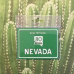 NEVADA STATE SIGN Travel Laser Cut 1pc 4”x4” LV - Image 2