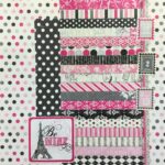 Premade Page BE MINE 12"x12" Scrapbook Paris Valentine