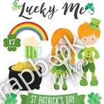 Scrapbook Customs Month Craft Stickers MARCH 10pc