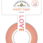 Doodlebug LOVE YOU Washi Tape 12 Yards