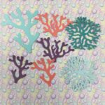 CORAL Scrapbook Die Cuts - Image 2