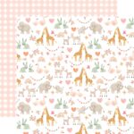 Echo Park WELCOME BABY GIRL 12"X12" Scrapbook Collection Kit - Image 14