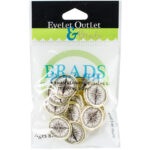 Eyelet Outlet COMPASS Brads 12pc