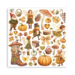 Stamperia Romantic WHISPERING WOODS 12"X12" Scrapbook Paper Pad - Image 12