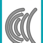 Lawn Fawn SLIDE ON OVER SEMICIRCLES Custom Craft Die